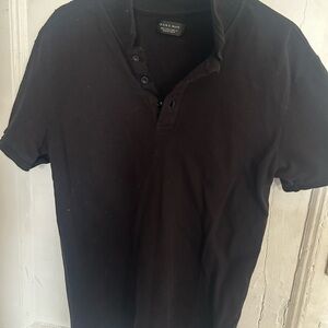 Zara Men's Classic Black Polo